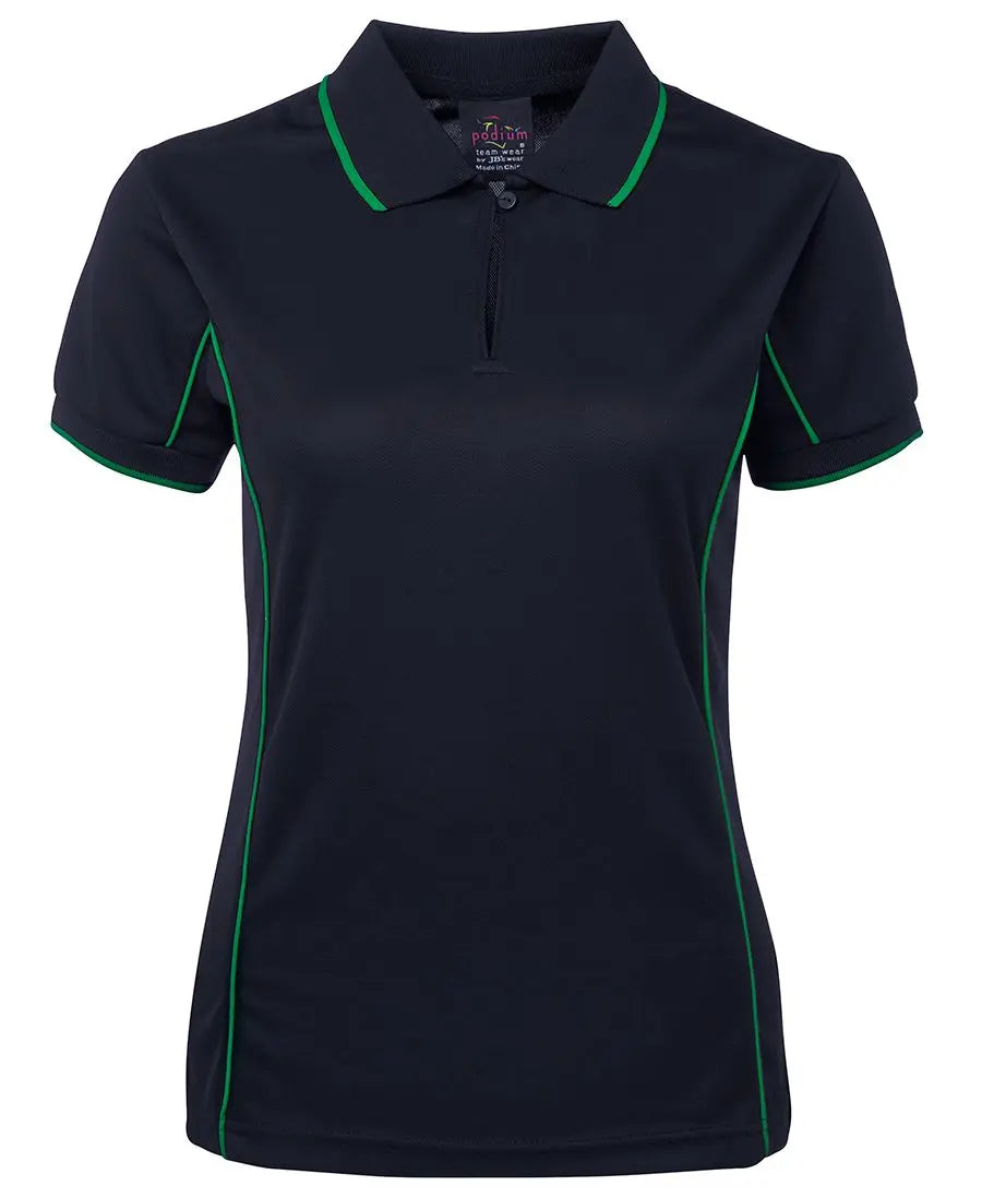 JB'S Wear Women’s Piping Work Polo 7LPI Metro Workwear